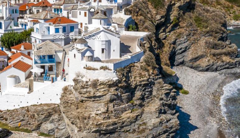 Skopelos Panagitsa Of Pirgos Church Town