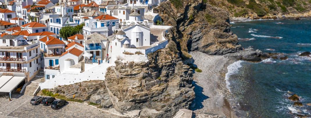 Skopelos Panagitsa Of Pyrgos Chruch Chora Town