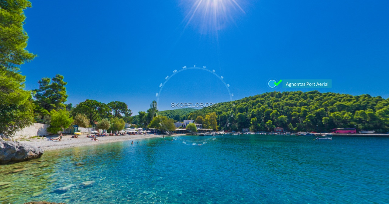 Skopelos Agnontas Beach