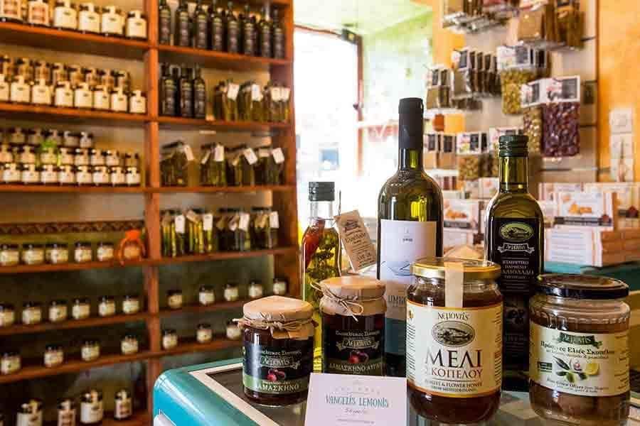 Skopelos Local Products Shopping List