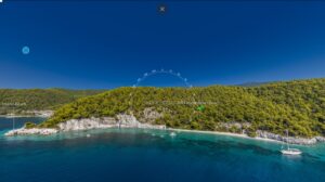 Skopelos Ekatopenintari Beach Beaches Accesiible Only By Boat