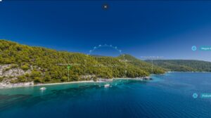 Skopelos Ekatopenintari Beach Beaches Accesiible Only By Boat