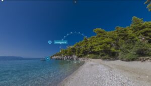 Skopelos Ekatopenintari Beach Beaches Accesiible Only By Boat