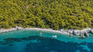 Skopelos Ftelia Neraki Beach Beaches Accesiible By Boat