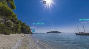 Σκόπελος Μεγάλο Πεύκο Παραλία, Παραλία Μεγάλο Πεύκο, Σκόπελος Παραλίες, Παραλίες Προσβάσιμες Με Σκάφος, Αιγαίο, Σποράδες, Φωτογράφιες