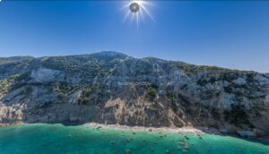 Skopelos Sarres Sares Beach Beaches Accesiible Only By Boat