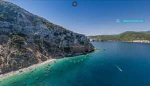 Skopelos Sarres Sares Beach Beaches Accesiible Only By Boat