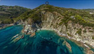 Σκόπελος Παραλία Σίμιλη, Παραλία Σίμιλη Παραλίες, Σκάφος Παραλίες, Αθέατο, Σποράδες, Αιγαίο, Απομονωμένη Παραλία, Ελλάδα