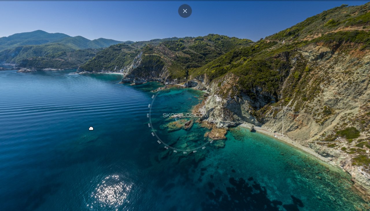 Σκόπελος Παραλία Σίμιλη, Παραλία Σίμιλη Παραλίες, Σκάφος Παραλίες, Αθέατο, Σποράδες, Αιγαίο, Απομονωμένη Παραλία, Ελλάδα