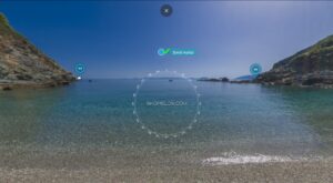 Σκόπελος Παραλία Σίμιλη, Παραλία Σίμιλη Παραλίες, Σκάφος Παραλίες, Αθέατο, Σποράδες, Αιγαίο, Απομονωμένη Παραλία, Ελλάδα