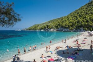 Skopelos Beaches Kastani Beach Photo