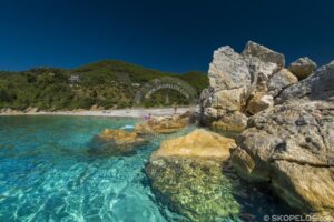 Skopelos Beaches Armenopetra Beach Seaview Photo