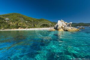 Skopelos Beaches Armenopetra Beach Seaview Photo