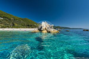Skopelos Beaches Armenopetra Beach Seaview Photo
