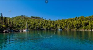 Skopelos Blo Bay Panormos Beach Beaches Todiscover