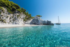Skopelos Hovolo Beach Seaview Photo