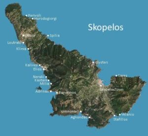 Skopelos Geography