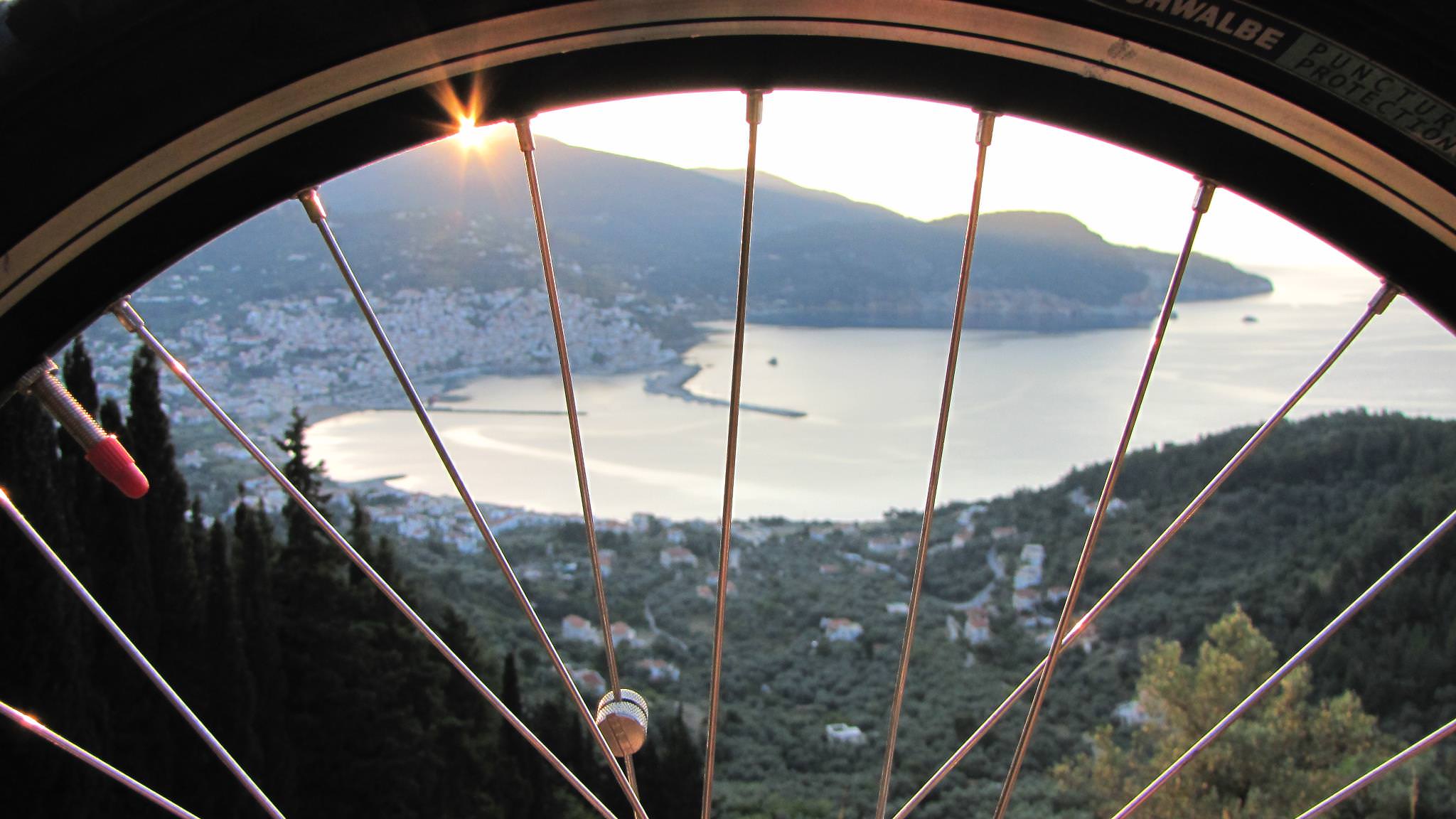 Skopelos Cycling Biking Bicycle, Travel Ideas, Greek Island Travel