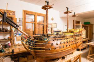 Skopelos Artists Boudalas Mpountalas Yannis Wood Microshipping Model Shipmaker 28