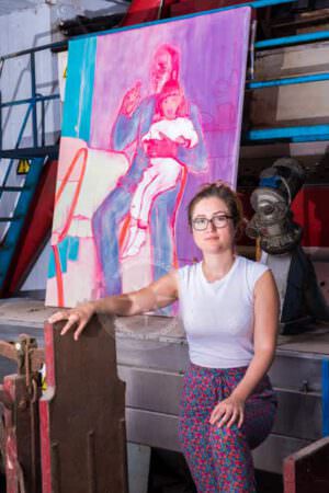 Skopelos Artists Xenia Marlitsi Painter 90