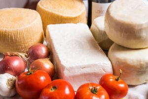 Skopelos Local Products Gerakis Goat Cheese Katiki Ladotiri Trahanas Milk