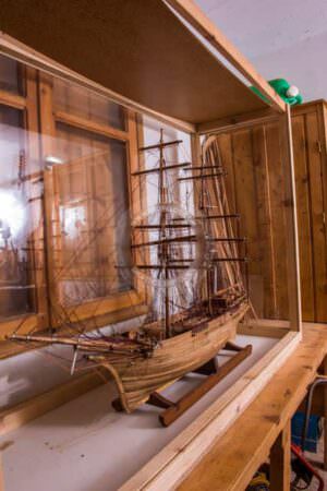 Skopelos Artists Boudalas Mpountalas Yannis Wood Microshipping Model Shipmaker