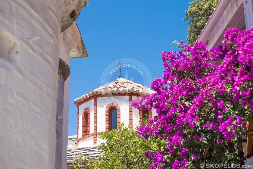 Skopelos Monasteries, Churches