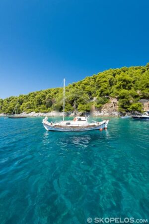 Skopelos Agnontas Beach Seaview Photo