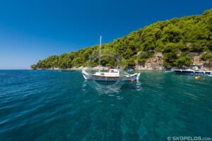 Skopelos Agnontas Beach Seaview Photo