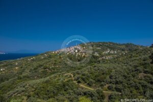 Skopelos Glossa Town Village Photo