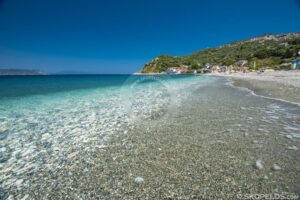 Skopelos Loutraki Beach, Katakalou Beach Beaches Glossa Organized Beaches, Roman Baths, Sporades, Greece