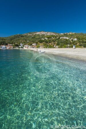 Skopelos Loutraki Beach, Katakalou Beach Beaches Glossa Organized Beaches, Roman Baths, Sporades, Greece