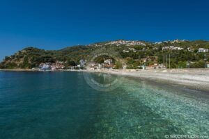 Skopelos Loutraki Beach, Katakalou Beach Beaches Glossa Organized Beaches, Roman Baths, Sporades, Greece