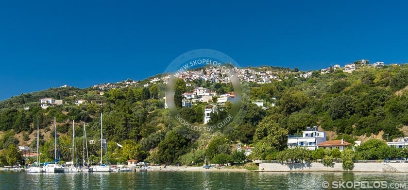 Glossa Skopelos, Villages, Glossa Village Of