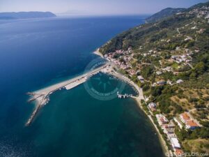 Skopelos Ports Glossa Loutraki Port Aerial Photos