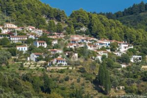 Skopelos Villages Palio Klima Village Aerial Photo
