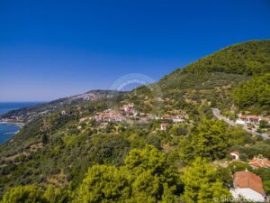 Skopelos Villages Palio Klima Aerial Photo