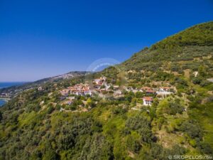 Skopelos Villages Palio Klima Aerial Photo