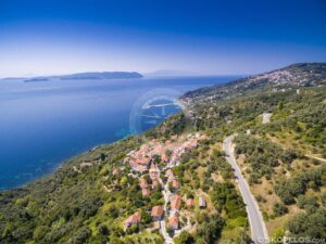 Skopelos Villages Palio Klima Aerial Photo
