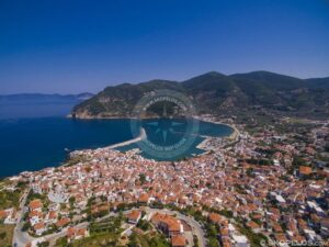 Sporades Islands, Skopelos Town, Chora Of Village, Traditional Settlement