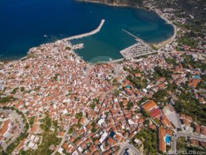 Sporades Islands, Skopelos Town, Chora Of Village, Traditional Settlement