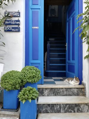 Skopelos Oionos The Blue Bar