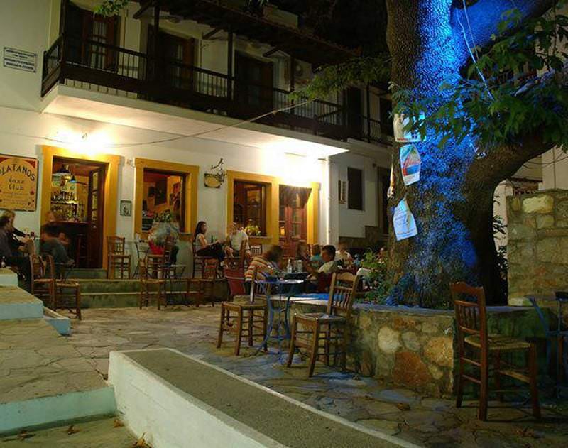 Platanos Jazz Bar Skopelos, Platanos Bar Chora Bar