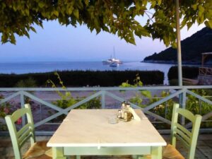 Skopelos Apanemo Beach Bar, Restaurants And Tavernas, Beach Bars, Restaurant Apanemo, Aegean, Sporades, Greece