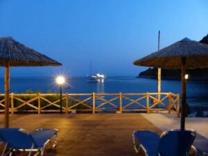 Skopelos Apanemo Beach Bar, Restaurants And Tavernas, Beach Bars, Restaurant Apanemo, Aegean, Sporades, Greece