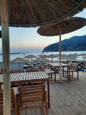 Skopelos Breezy Beach Bar Chora Beach