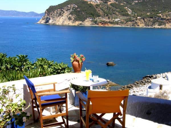 Cafe Bar Thalassa Skopelos, Cafes, Sunset, Blog