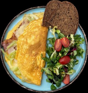 Skopelos Dinas Cafes Breakfast Savory Flavours Ice Cream