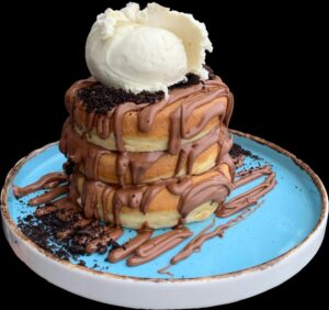 Skopelos Dinas Cafes Breakfast Savory Flavours Ice Cream