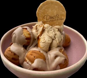 Skopelos Dinas Cafes Breakfast Savory Flavours Ice Cream